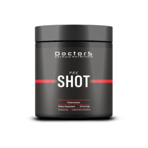 DoctorS Pre Workout Shot Watermelon 35 Servings | Energy & Focus Booster Supplement